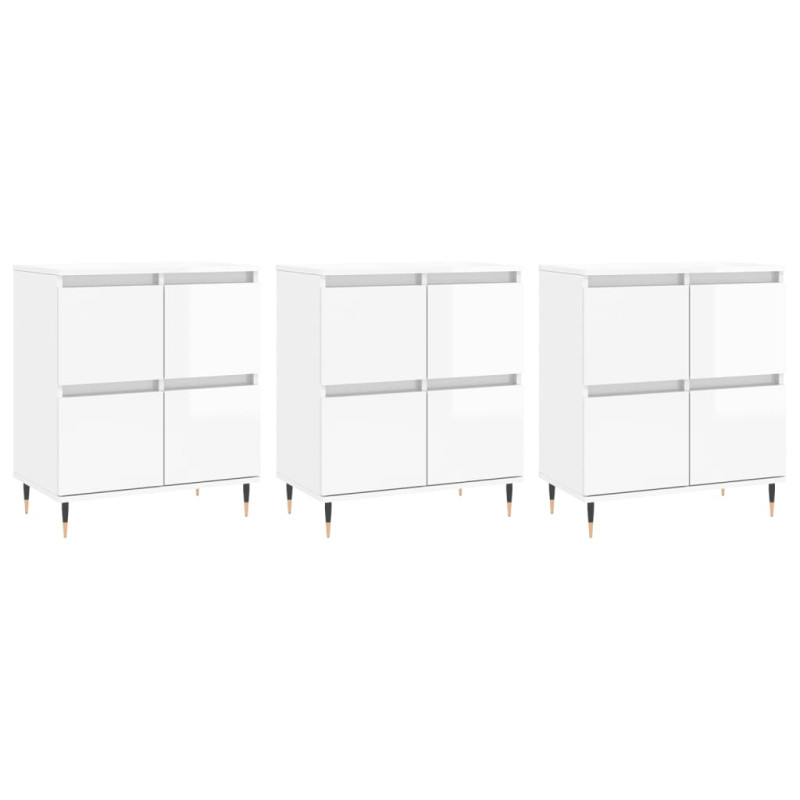 stradeXL Sideboards 3 Stk....