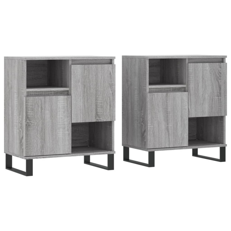 stradeXL Buffets 2 pcs...