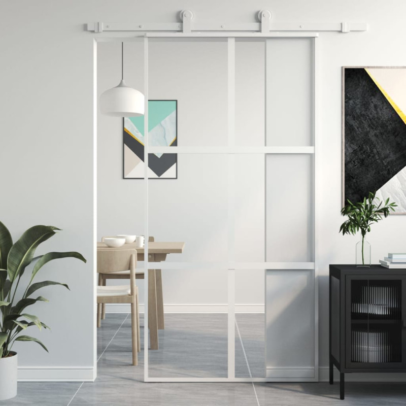 stradeXL Sliding Door White...