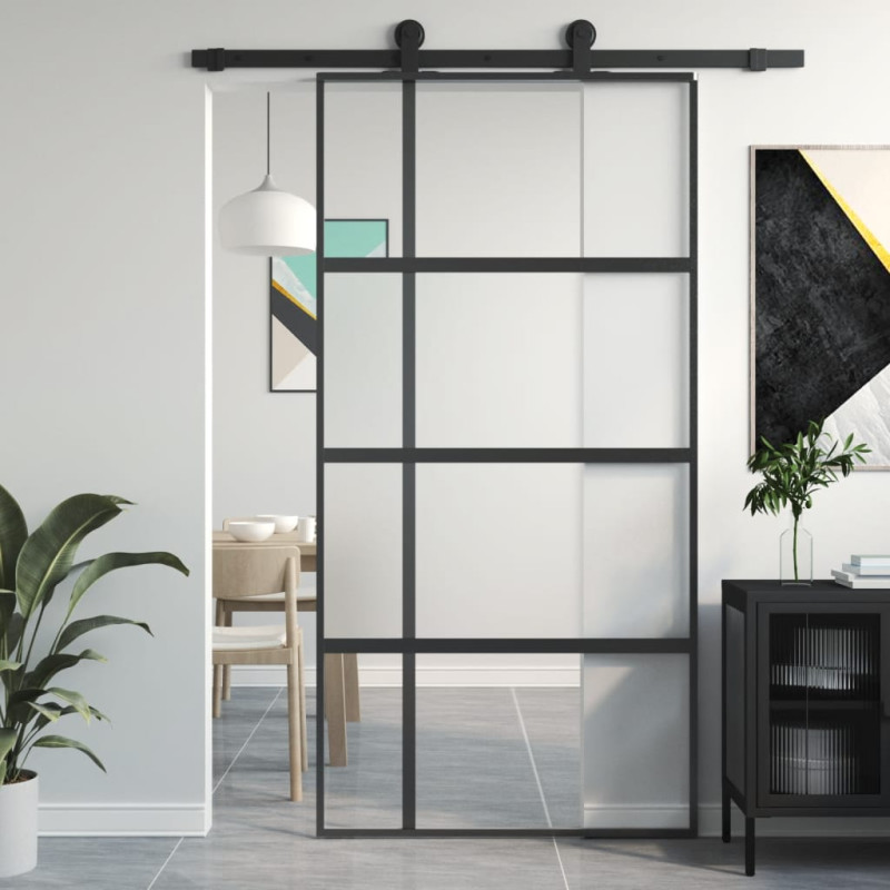 stradeXL Sliding Door Black...