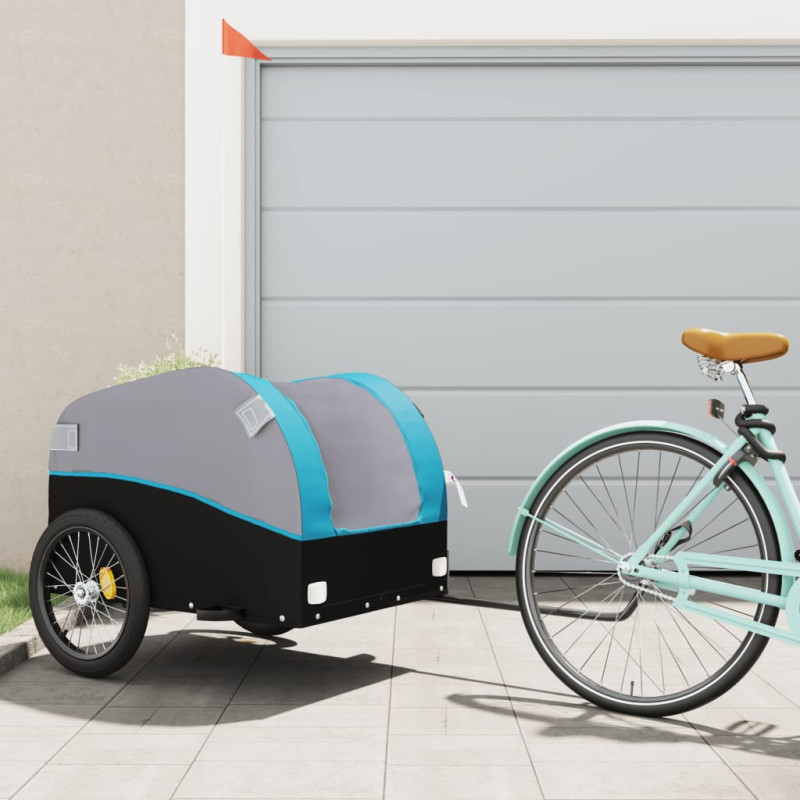 stradeXL Bike Trailer Black...