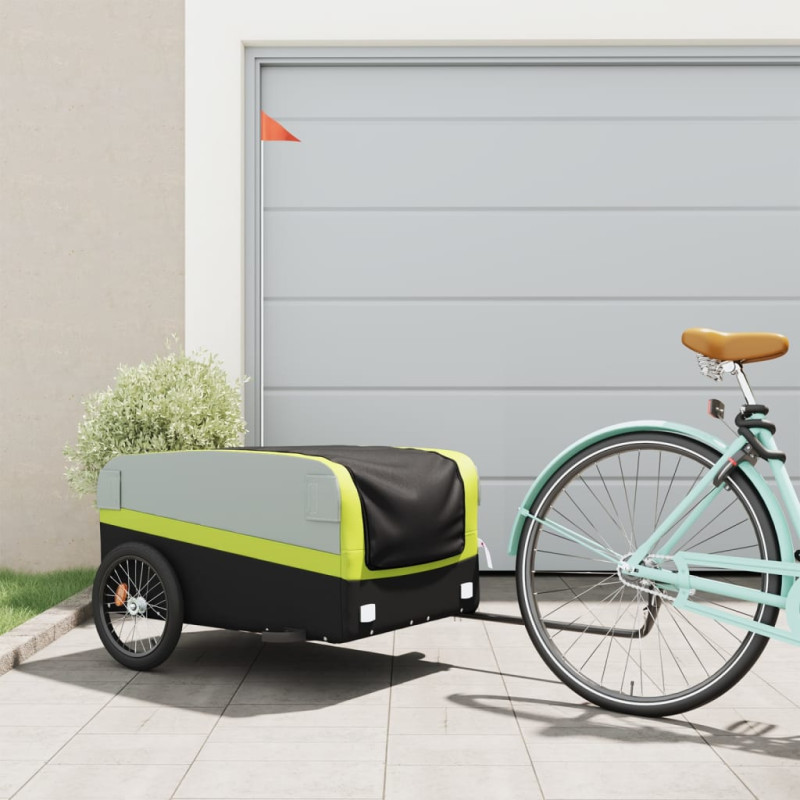 stradeXL Bike Trailer Black...