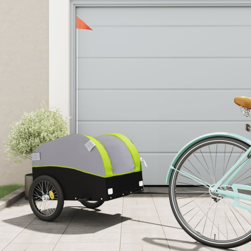 stradeXL Bike Trailer Black...