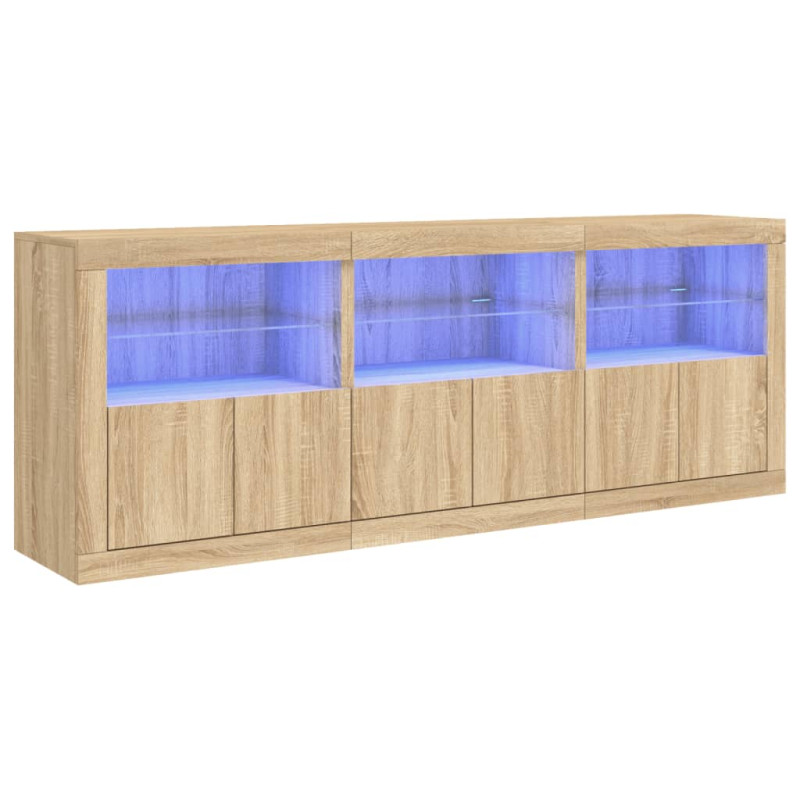 stradeXL Sideboard with LED...