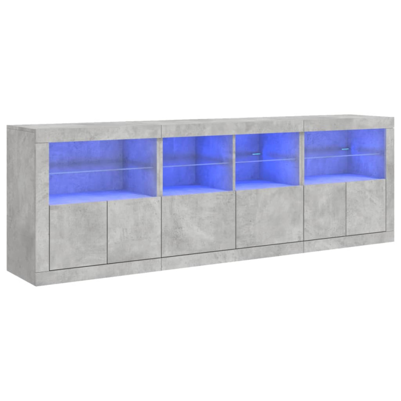 stradeXL Sideboard with LED...