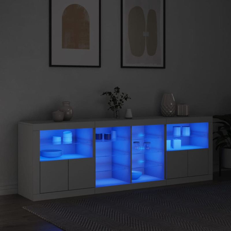 stradeXL Sideboard with LED...