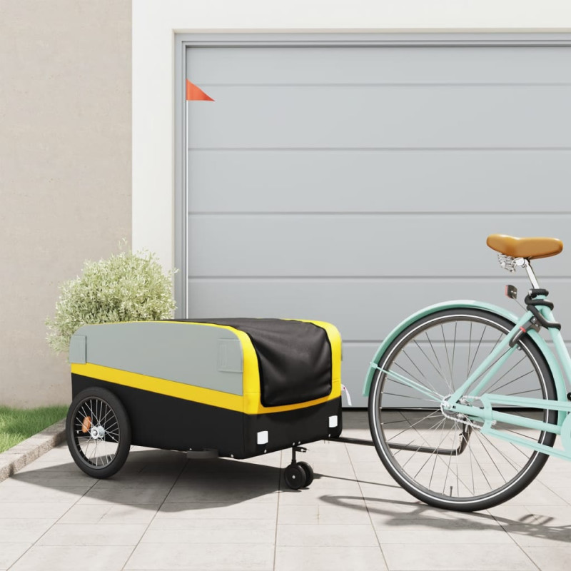 stradeXL Bike Trailer Black...