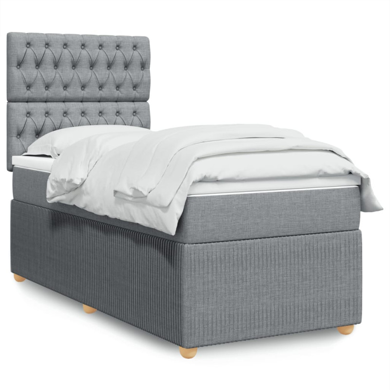 stradeXL Boxspringbett mit...