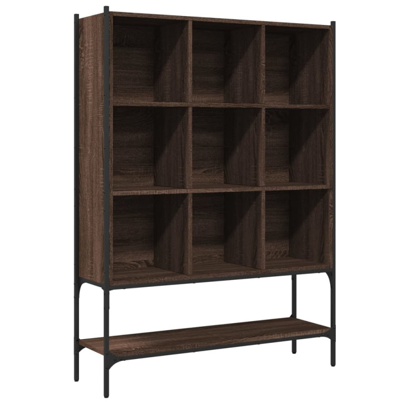 stradeXL Bookcase Brown Oak...