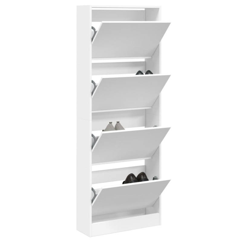 stradeXL Shoe Cabinet White...