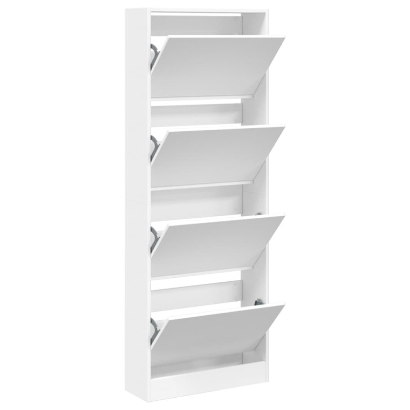 stradeXL Shoe Cabinet White...