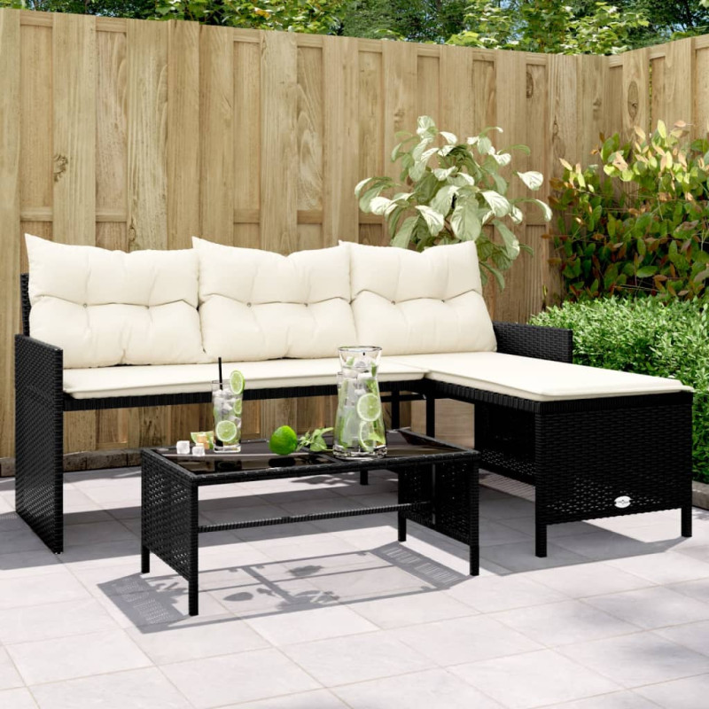 stradeXL Garden Sofa with...