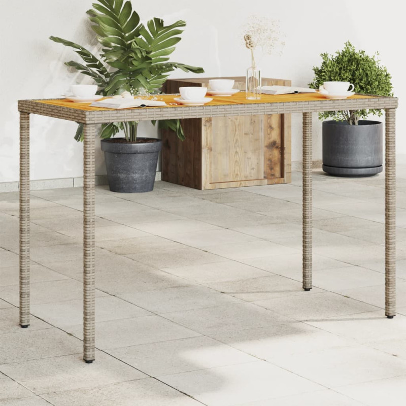 stradeXL Garden Table with...