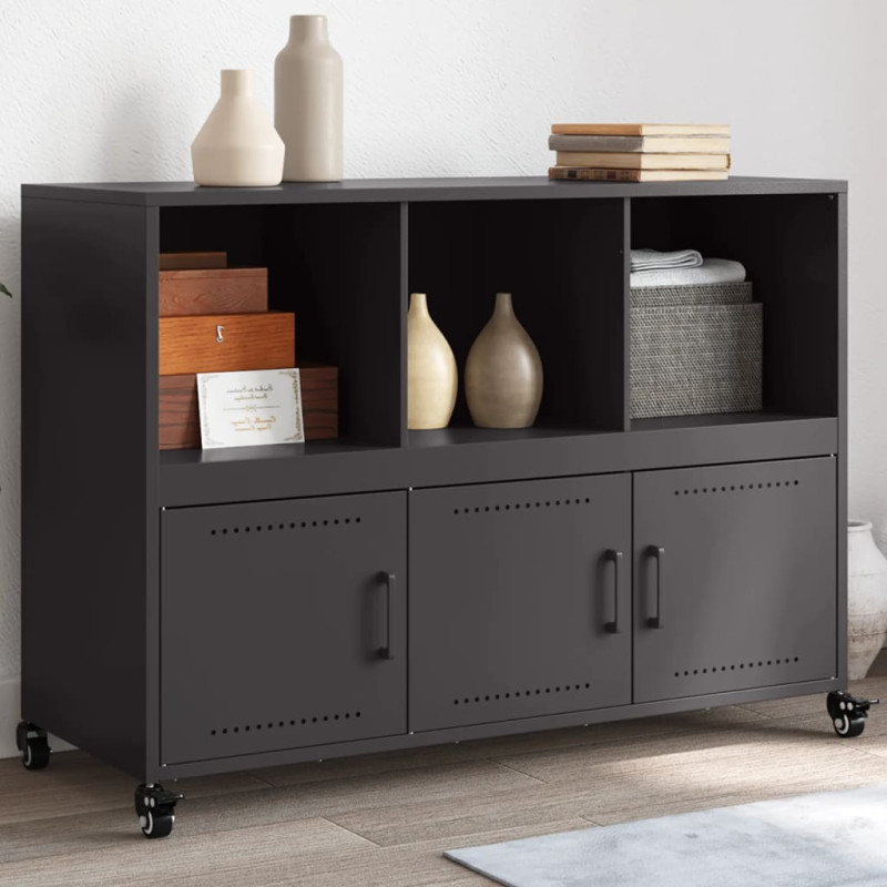 stradeXL Sideboard Black...