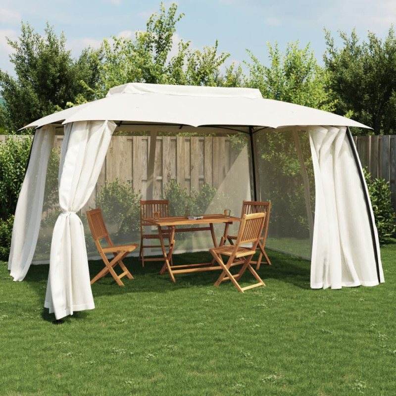 stradeXL Gazebo with Double...