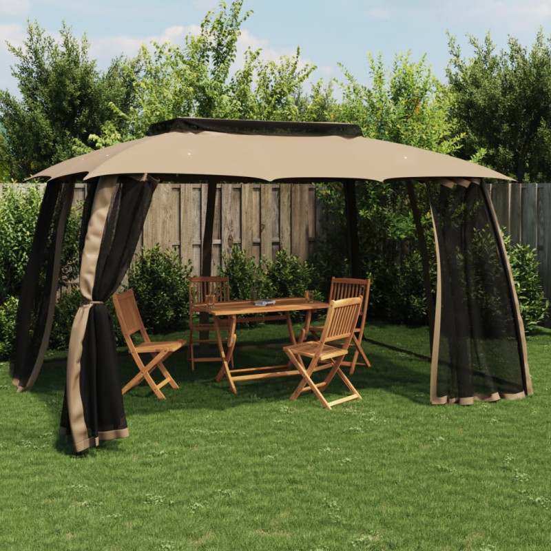 stradeXL Gazebo with Double...