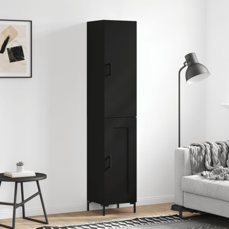 stradeXL Highboard Schwarz...