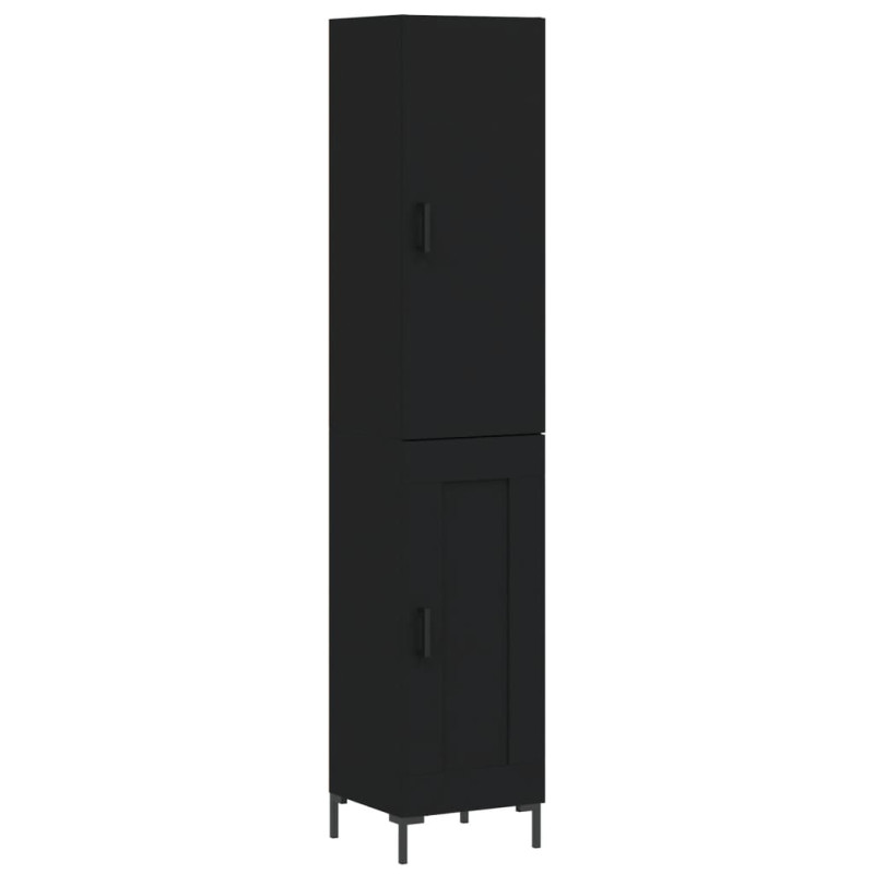 stradeXL Highboard Schwarz...