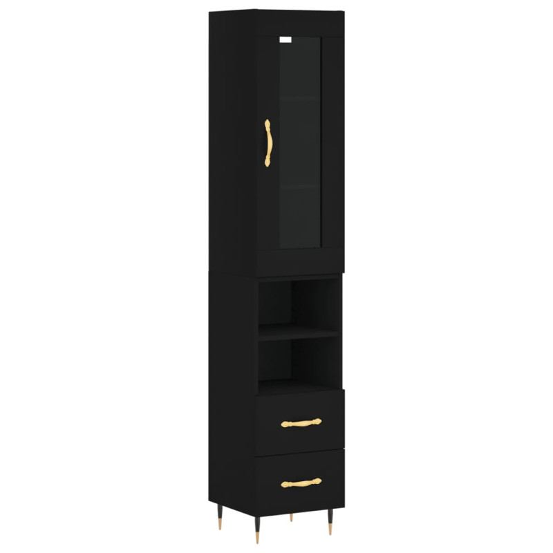 stradeXL Highboard Black...