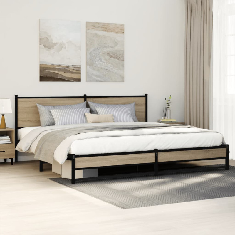 stradeXL Metal Bed Frame...