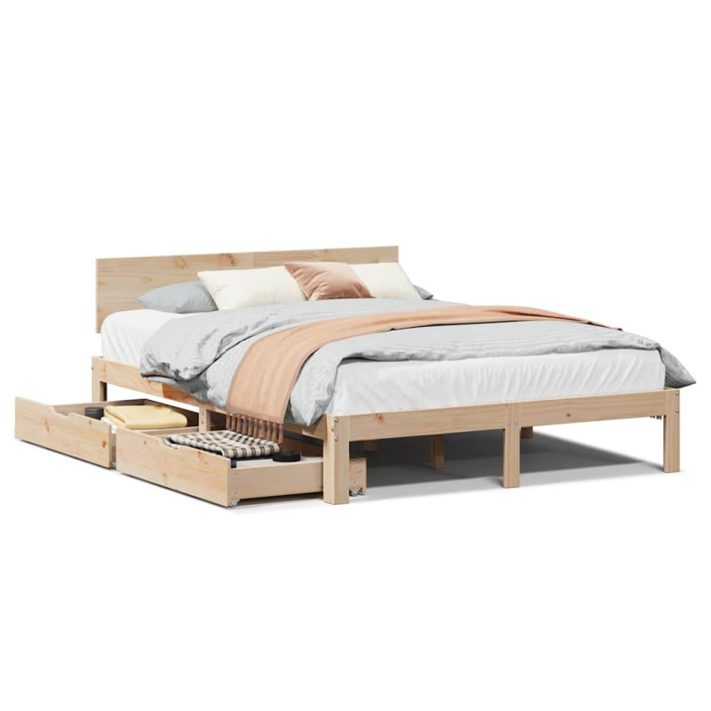 stradeXL Bed Frame with...