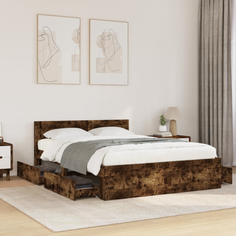 stradeXL Bed Frame with...