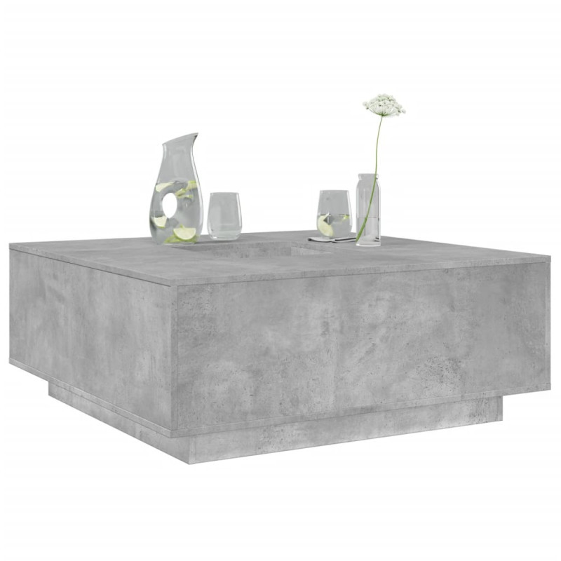 stradeXL Table basse gris...