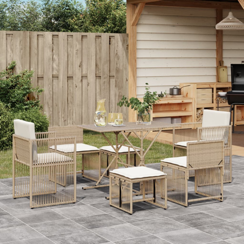 stradeXL 7 Piece Garden...