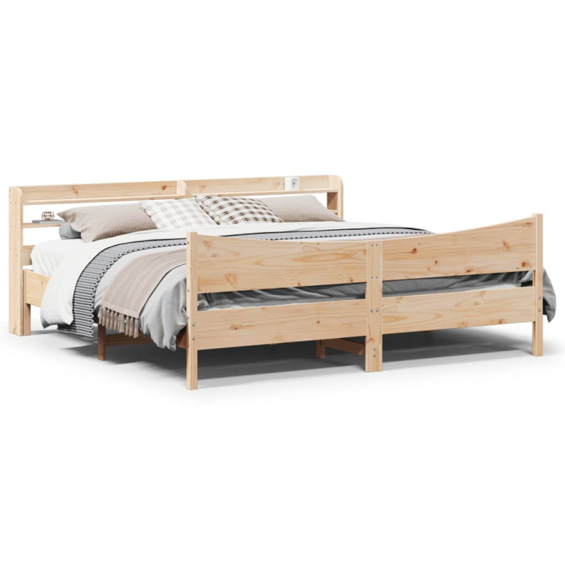 stradeXL Bed Frame with...