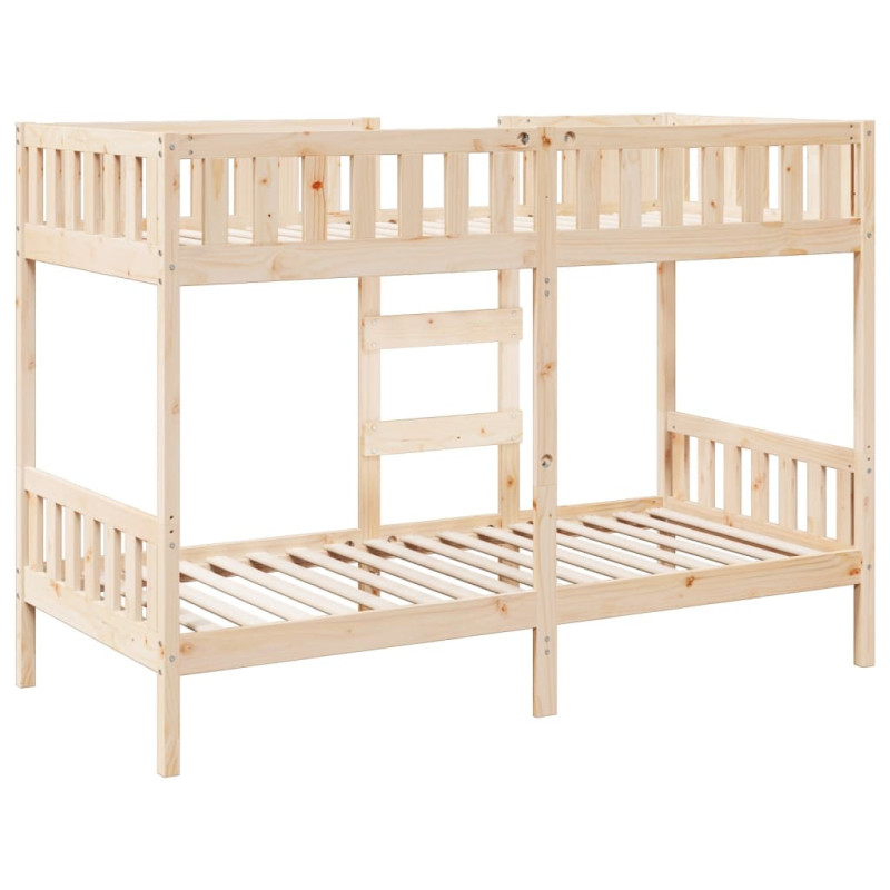 stradeXL Bunk Bed 75x190 cm...