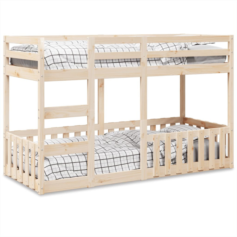 stradeXL Bunk Bed 75x190 cm...