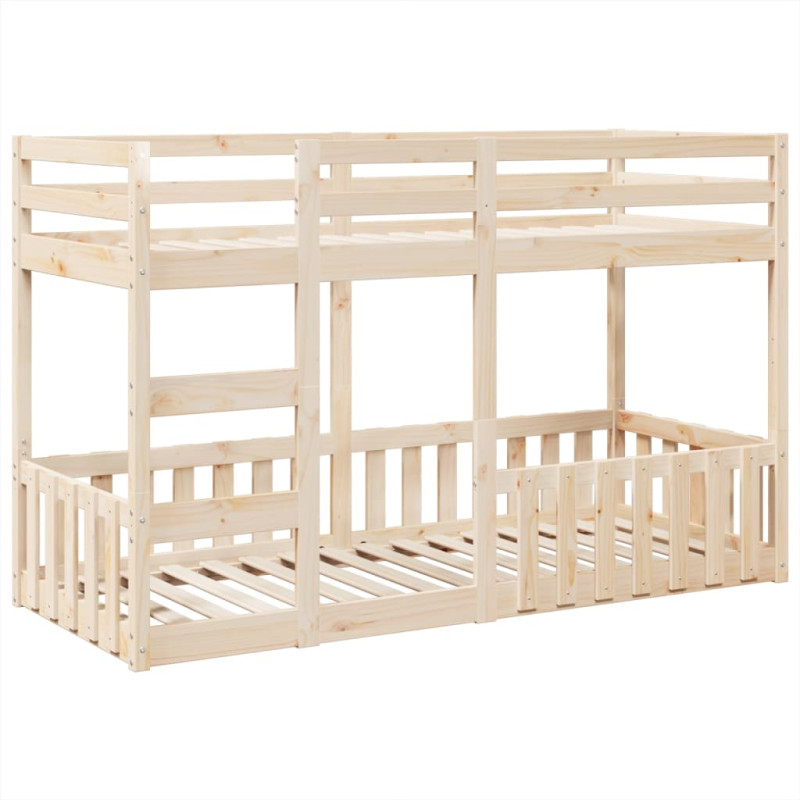 stradeXL Bunk Bed 75x190 cm...