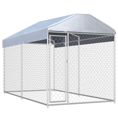 stradeXL Outdoor Dog Kennel...