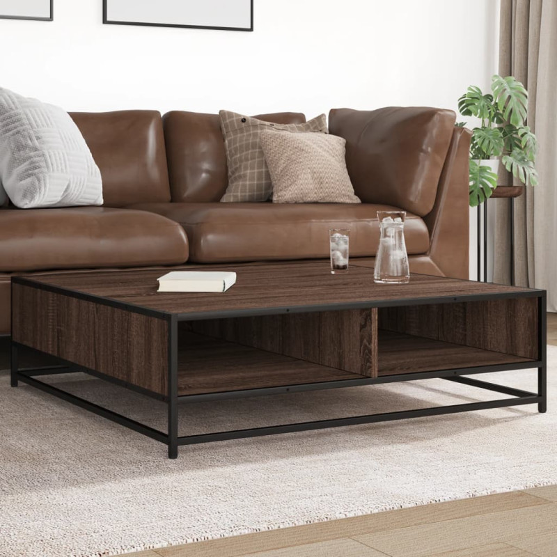 stradeXL Coffee Table Brown...