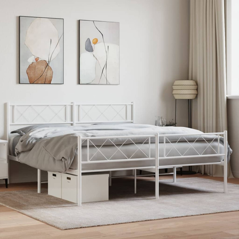 stradeXL Metal Bed Frame...