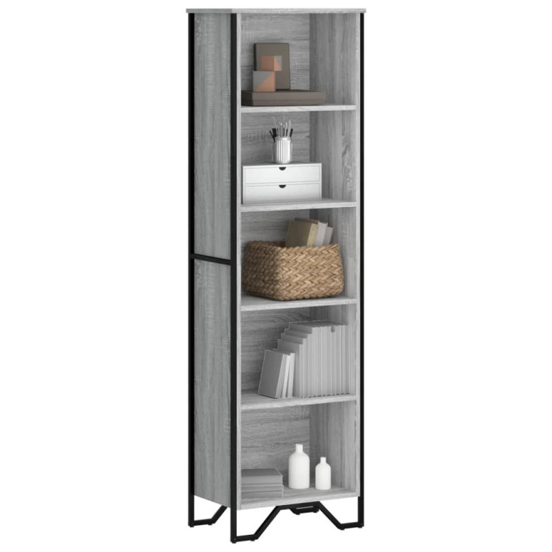 stradeXL Bookcase Grey...