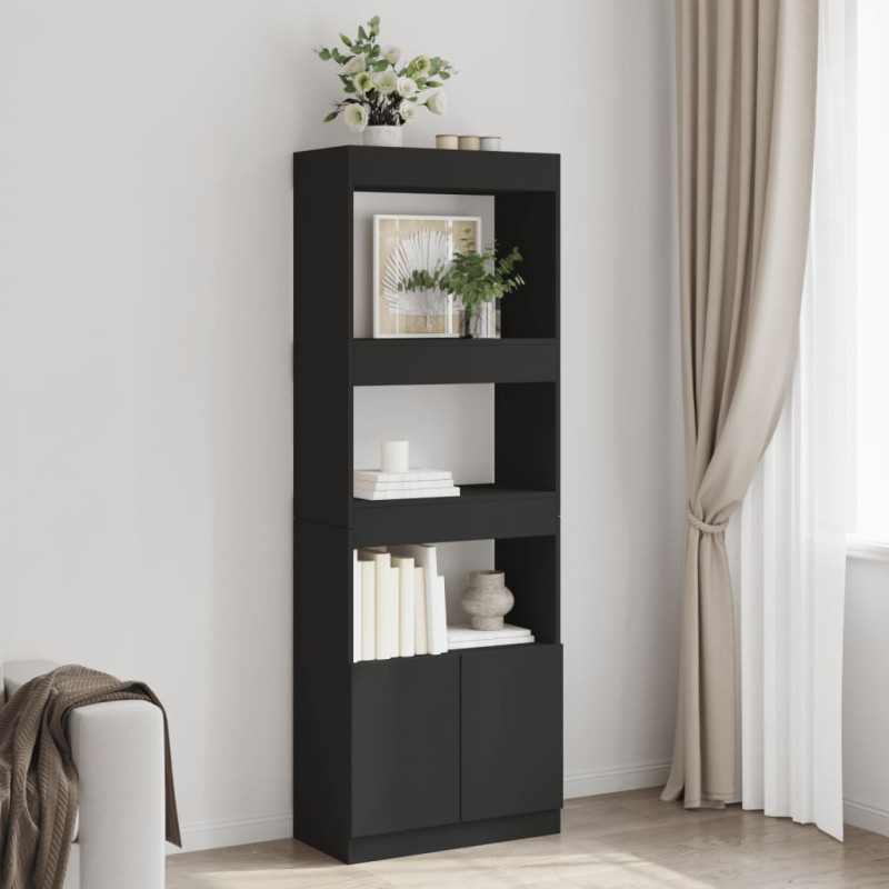 stradeXL Highboard Black...