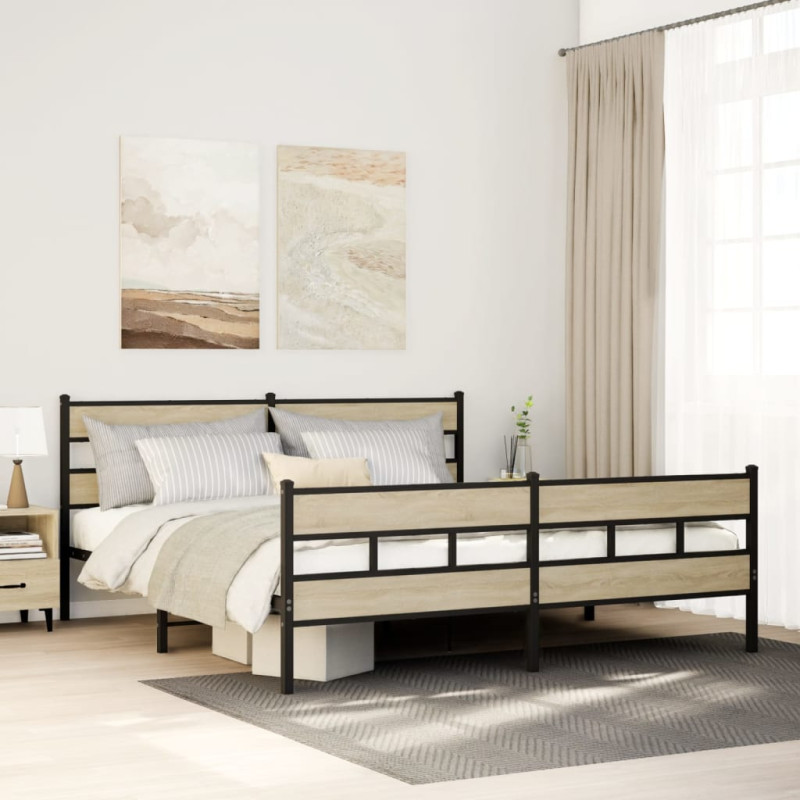 stradeXL Metal Bed Frame...