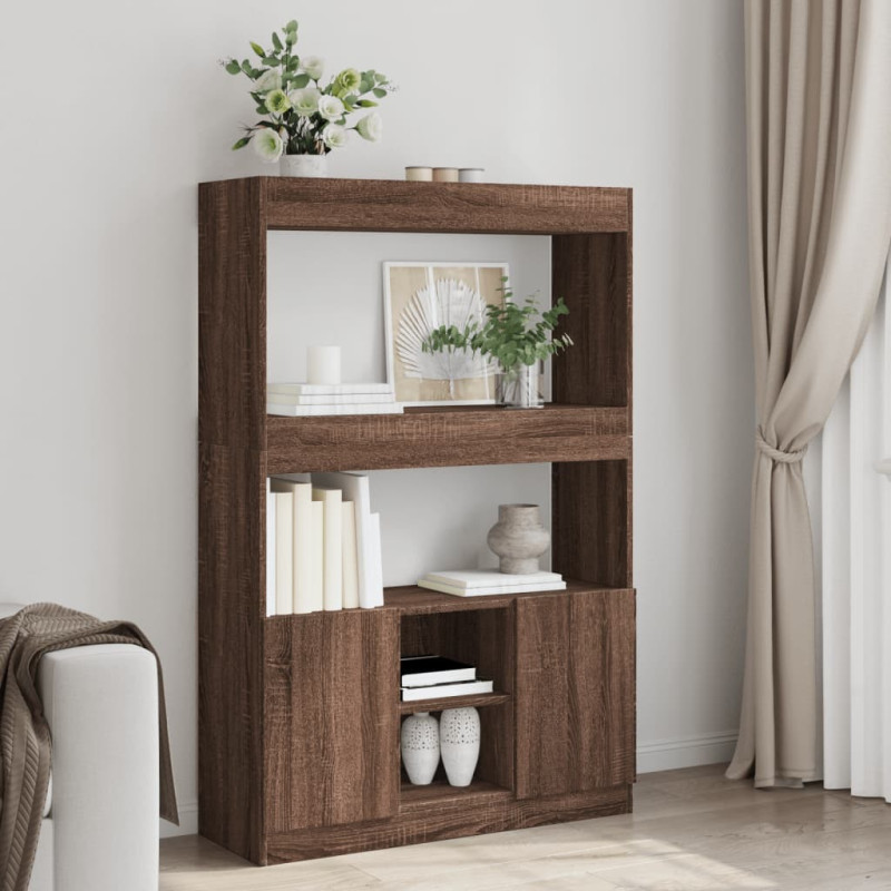 stradeXL Highboard Brown...