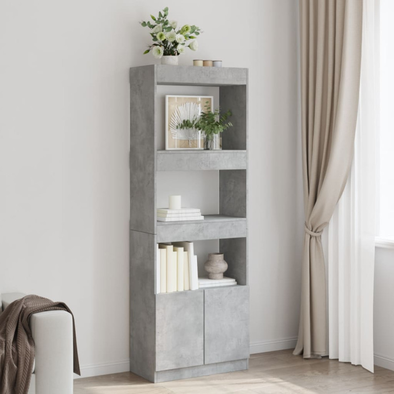 stradeXL Highboard Concrete...