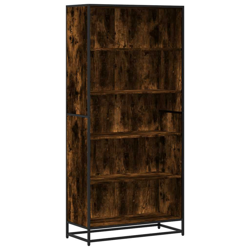 stradeXL Bookcase Smoked...