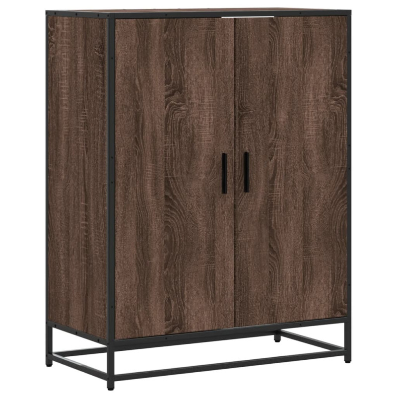 stradeXL Shoe Cabinet Brown...