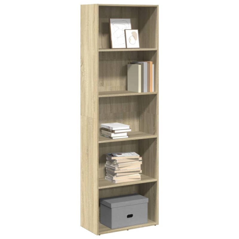 stradeXL Bookcase Sonoma...