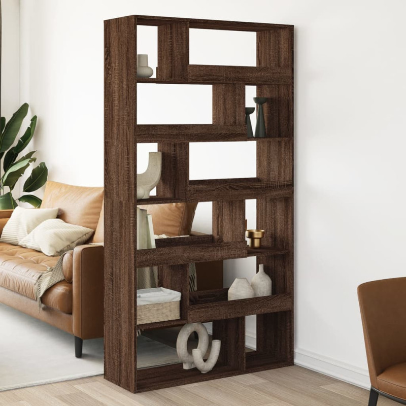 stradeXL Room Divider Brown...