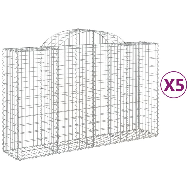 stradeXL Arched Gabion...