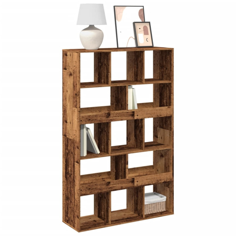 stradeXL Bookcase Old Wood...