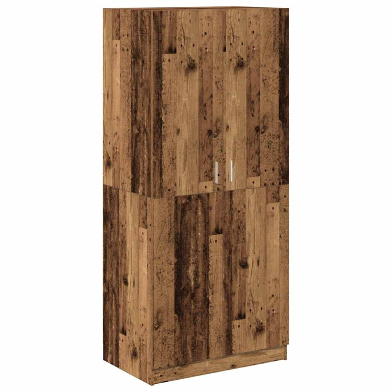 stradeXL Wardrobe Old Wood...