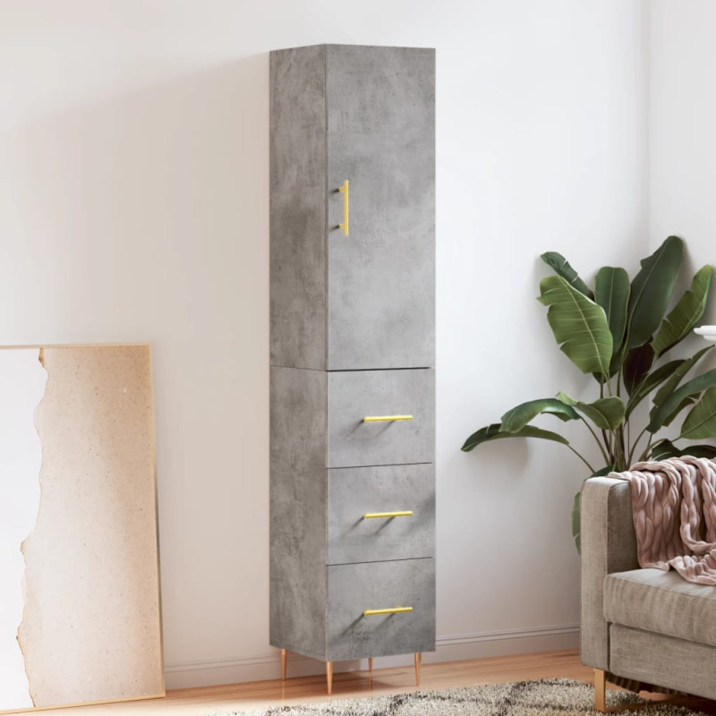 stradeXL Highboard Concrete...