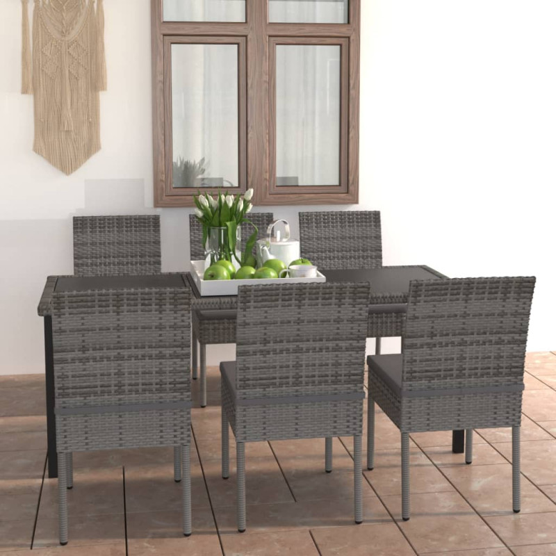 stradeXL 7 Piece Outdoor...