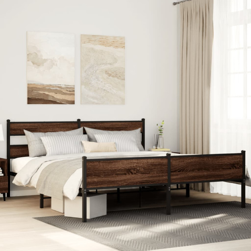 stradeXL Metal Bed Frame...